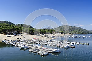 Yachting harbour photo