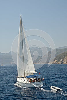 Yachting in Marmaris Bay