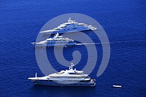 Yachting on the Mediteranean Sea