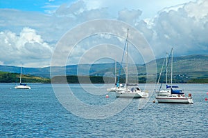 Yachts in Bantry Bay