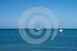 Yachts Beach Boqueron Puerto Rico photo