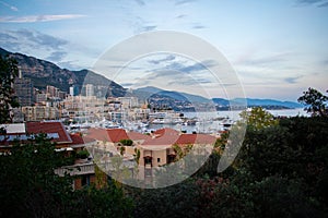 Yachts and boats in Marina Monte Carlo, Monaco