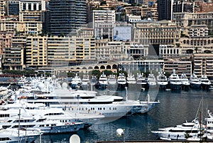 Yachts at Cannes port, French riviera