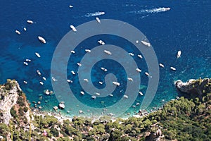 Yachts in Capri