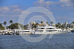 Yacht in West Palm Beach photo