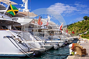 Yachts in Gustavia, St. Bart\'s