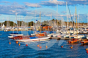 Yachts in Helsinki, Finland