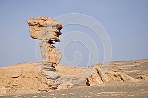 Yadan Geological Park, Dunhuang, China