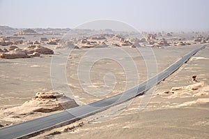 Yadan Geological Park, Dunhuang, China photo