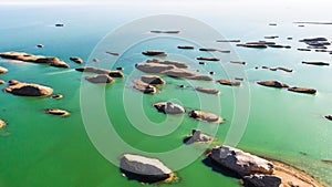 Yadan landform in water