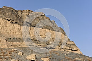 The yadan landform in xinjiang of China