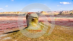 Yadan Landforms - The devil city in xinjiang photo