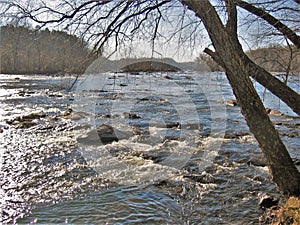 Yadkin River near Winston-Salem, North Carolina