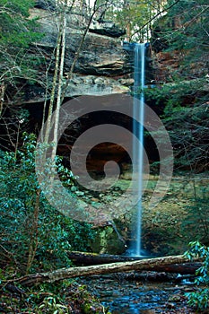 Yahoo falls on Daniel Boone national forest in southern Kentucky