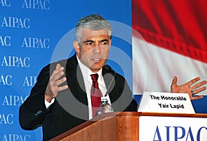 Yair Lapid Addresses 2012 AIPAC Conference in Washington, DC