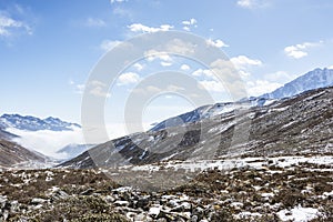 Yajiageng mountain cloudscape