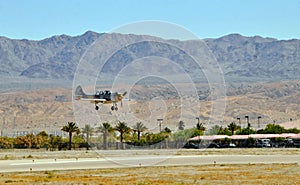 Yak-52 On Final Approach to Runway photo