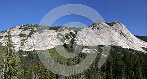 Yak Peak is a granite summit