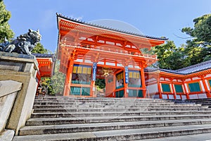 Yakaka shrine in Kyoto