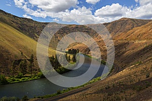 Yakima Canyon River Canyon