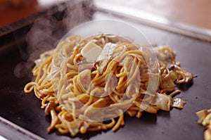 Yakisoba with Butter and Pork photo