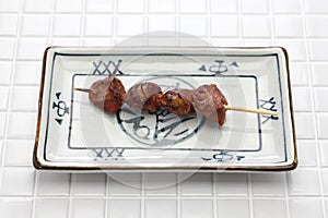 Yakitori, chicken gizzard