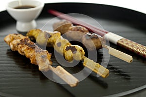 Yakitori, Japanese cuisine.