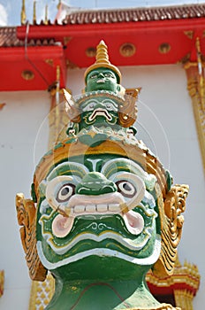 Yaksha Guardian of Thailand Temple
