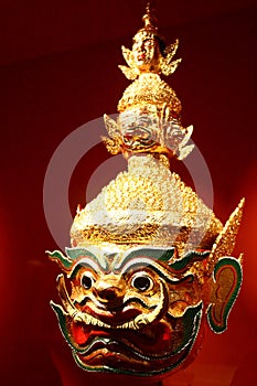 Yaksha Mask From Thailand