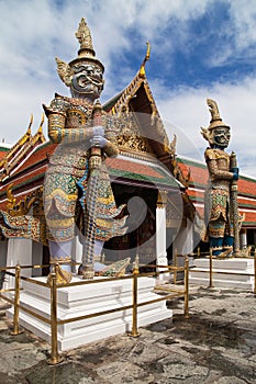 Yakshas Maiyarab and Wirunchambang