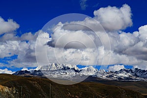 Yala snow mountain and Tagong grassland