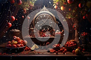 Yalda night astrology and zodiacthemed