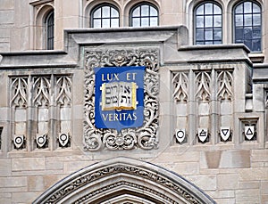 Yale University crest