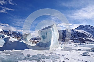 Yalong Glacier of china