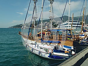 Yalta port