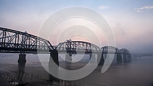 The Yalu River Broken Bridge