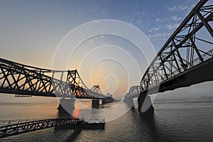 The Yalu River Broken Bridge