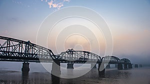 The Yalu River Broken Bridge