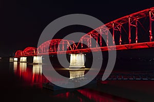 The Yalu River Broken Bridge