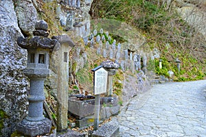 Yamadera Rock Statues