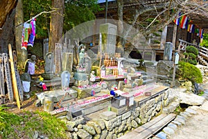 Yamadera Shrine Offerings