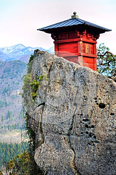 Yamadera Shrine On Percipice
