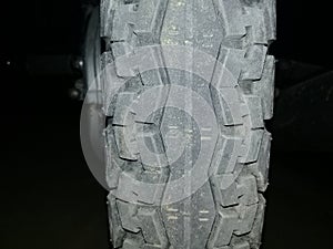 Yamaha Motorcycle Tyre Closed View Image photo