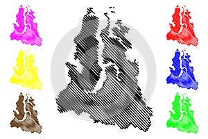 Yamalo-Nenets Autonomous Okrug map vector