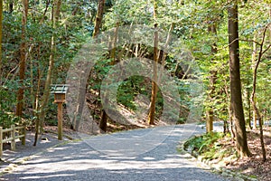 Yamato Hime no Miya Shrine in Ise, Mie, Japan. The Shrine was originally built in 1923