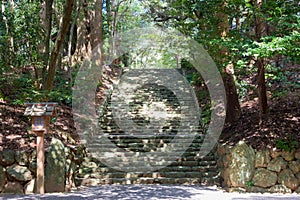 Yamato Hime no Miya Shrine in Ise, Mie, Japan. The Shrine was originally built in 1923