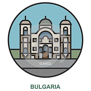 Yambol. Cities and towns in Bulgaria