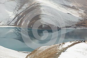 Yamdrok lake in Tibet