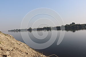 Yamuna river in Mathura