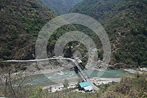 Yamuna River Uttarakhand in India